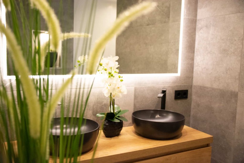 Natuurlijke badkamer accessoires